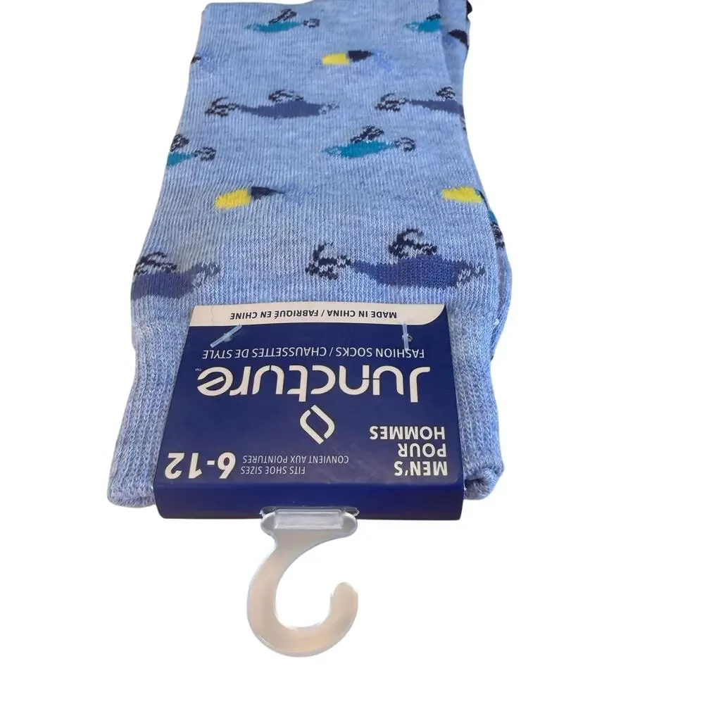 NWT Juncture Mens Fishing Socks Outdoor Adult Socks Mens Gift New Outdoor